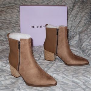 New MaddenGirl Taupe Boots